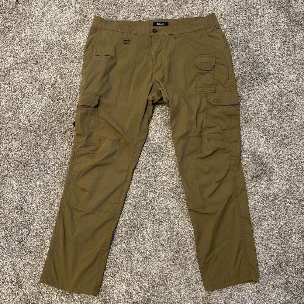 5.11 Tactical Cargo Pants Men's 40x32 Khaki Hiking Utility